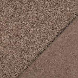 Teddystoff Fleece Doublesided taupe