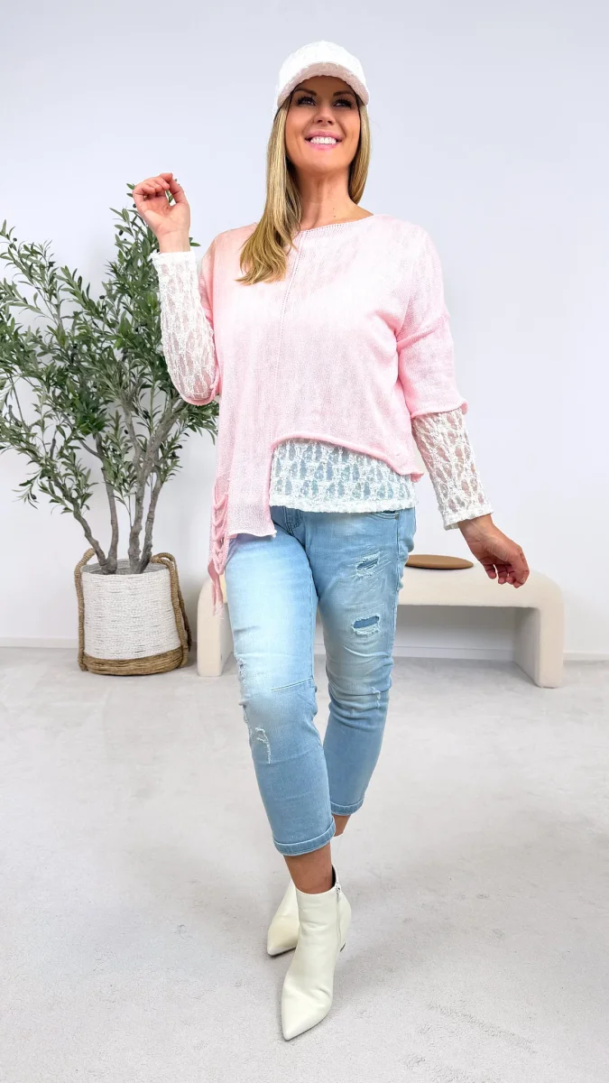 Pullover Daily Rebel *Rosa* – Bild 5