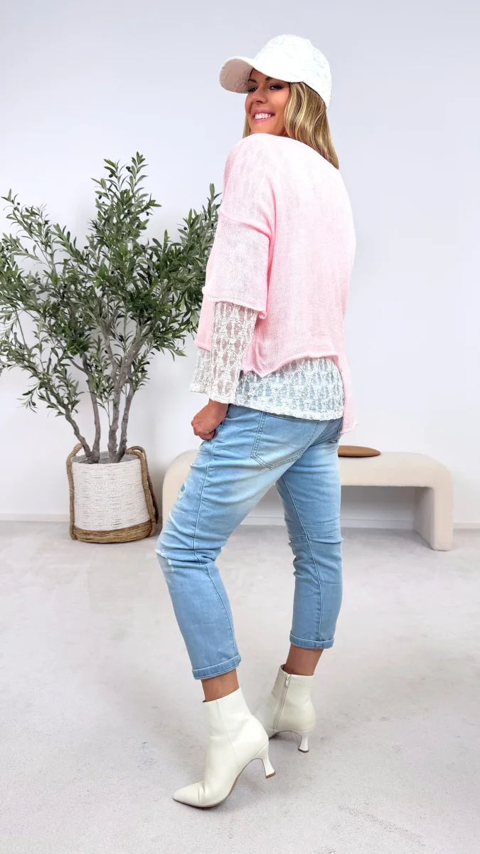 Pullover Daily Rebel *Rosa* – Bild 4