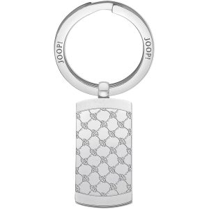 JOOP! Schlüsselanhänger Edelstahl Herren Accessoires, 6,8 cm, Silber