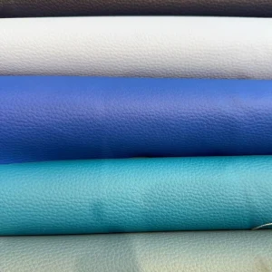 Kunstleder jeansblau, petrol, blau, hellblau & navy