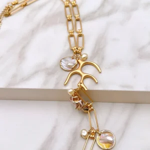 Lange Halskette Ocean Treasure *Gold*