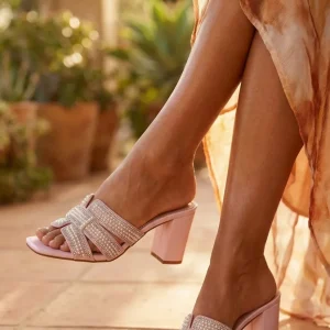 Sandale Luxury Bow *Rosa*