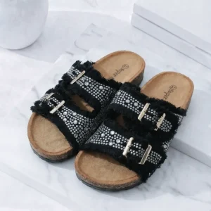 Sandale Malibu Shine *Schwarz*