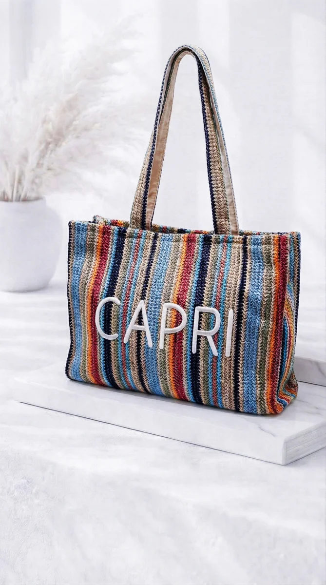 Shopper City Stripes *Capri* – Bild 2